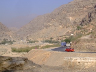 Cars on the Khyber Pass